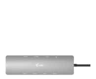 i-tec USB-C Metal Nano 2x Display Dock PD 100W + zasilacz - 1278575 - zdjęcie 3